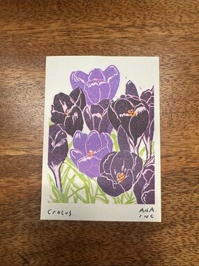 Inciardi - Crocus - Mini Print